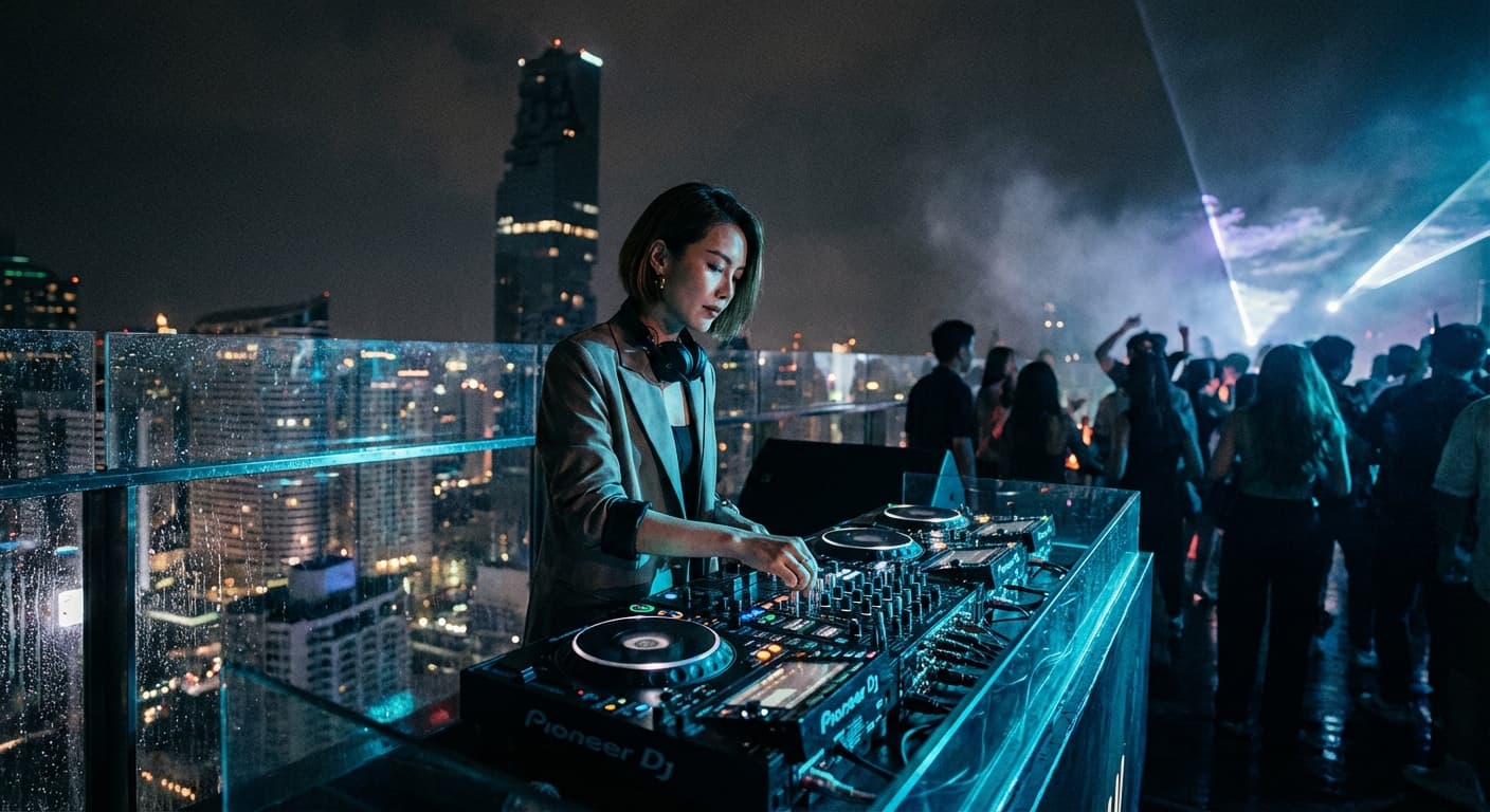 Managed entertainment service for premium venues